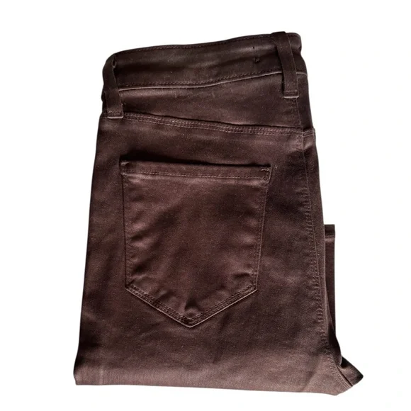 L’Agence Brown Coated Margot Jeans Size 26 - Picture 11 of 12